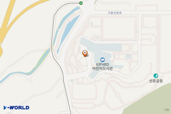 한국발전인재개발원 위치 지도 — 대전광역시 서구 구봉산북로94번길 77