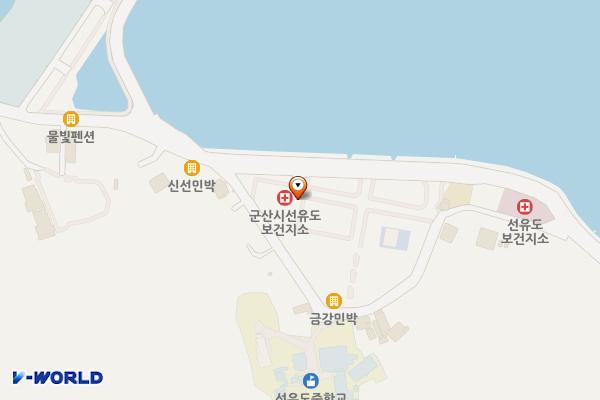 선유도 보건소 공영주차장 위치 지도 — 전북특별자치도 군산시 옥도면 선유북길 74-11
