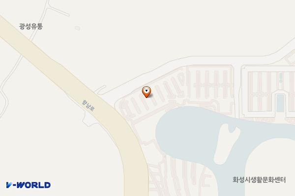 화성종합경기타운 P1 지상주차장 위치 지도 — 경기도 화성시 향남읍 향남로 470