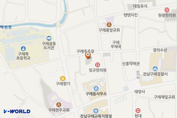 봉동2구마을회관주변 위치 지도 — 전남광주통합특별시 구례군 구례읍 봉동리 481-2