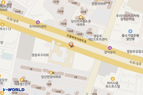 영등포경찰서 위치 지도 — 서울특별시 영등포구 국회대로 608