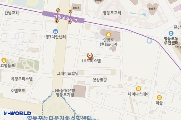애프터클린 위치 지도 — 서울특별시 영등포구 영중로22길 6