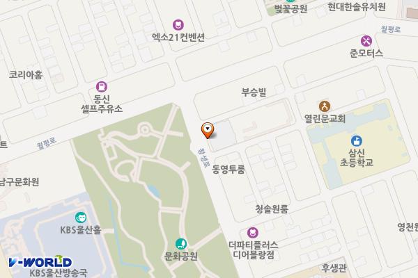 남울산우체국 위치 지도 — 울산광역시 남구 왕생로 142