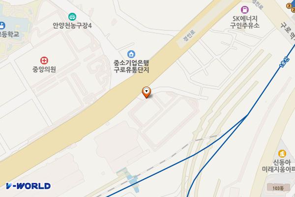공구상가일번지 위치 지도 — 서울특별시 구로구 경인로54길 4