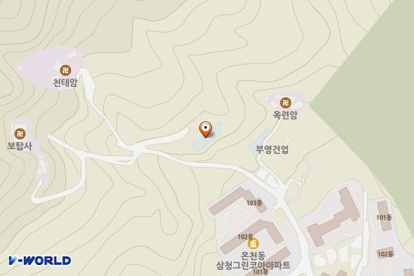 주식회사 라라골프랜드 위치 지도 — 부산광역시 동래구 쇠미로129번길 140