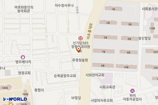 신기 남부 공영주차장 (급) 위치 지도 — 인천광역시 미추홀구 주안동 1271-8