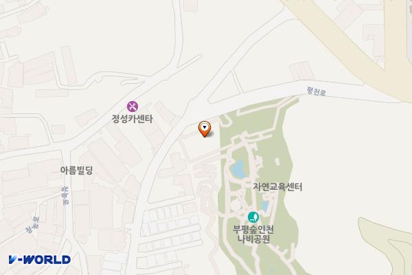 맑은내공원 주차장 (급) 위치 지도 — 인천광역시 부평구 청천동 68-24