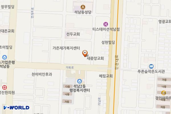신거북시장 주차장 (급) 위치 지도 — 인천광역시 서해구 석남동 548-7