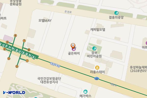 NC 대전유성점 위치 지도 — 대전광역시 유성구 계룡로 119