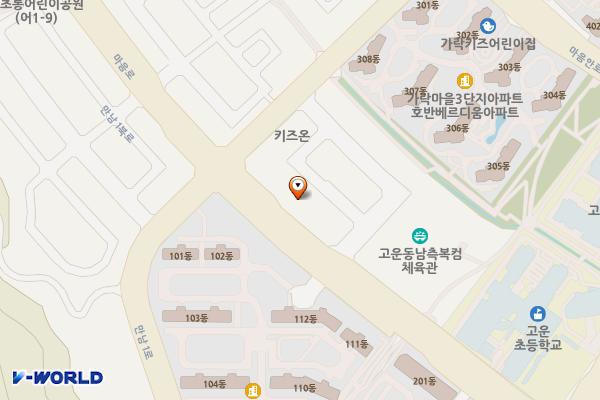 그랜드프라자 위치 지도 — 세종특별자치시 마음로 74