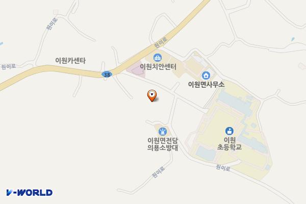 이원면 가재산 입구 주차장 위치 지도 — 충청남도 태안군 이원면 포지리 51-12