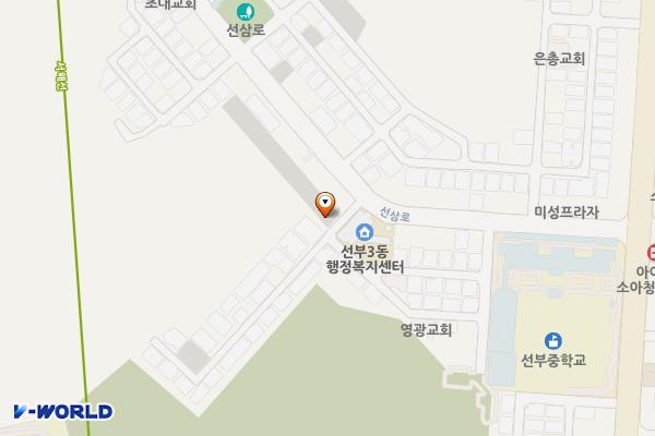 선부3동 공영주차장_경기도 (급) 위치 지도 — 경기도 안산시 단원구 선삼로 47