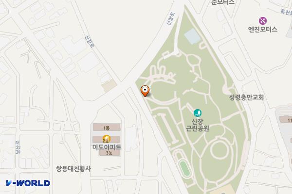 신장근린공원_경기도 (급) 위치 지도 — 경기도 평택시 신장로 124