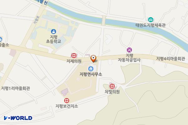 지평면사무소_경기도 (급) 위치 지도 — 경기도 양평군 지평면 지평의병로116번길 1