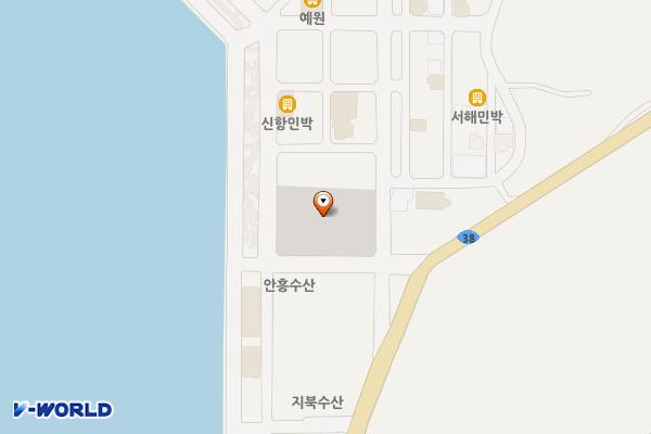 신진도 새마을금고 주변 주차장 위치 지도 — 충청남도 태안군 근흥면 신진도리 528