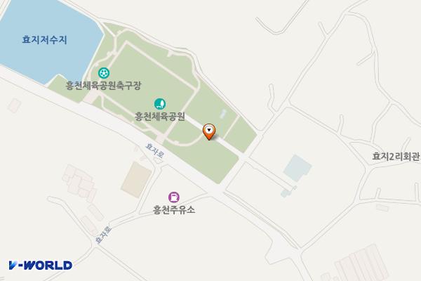 흥천체육공원_경기도 (급) 위치 지도 — 경기도 여주시 흥천면 효자로 94