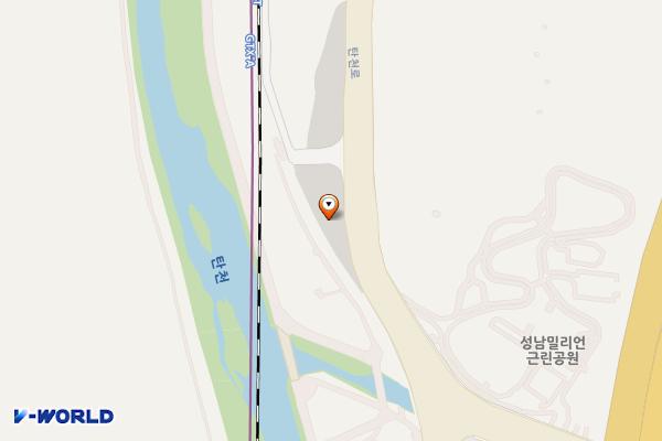태평동탄천변공영주차장 위치 지도 — 경기도 성남시 수정구 태평동 7003-21
