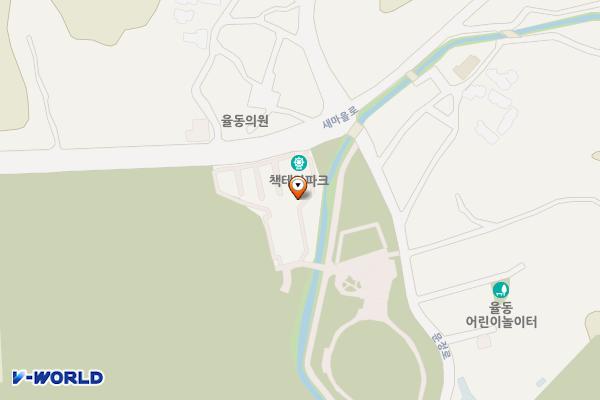 율동공원A공영주차장 위치 지도 — 경기도 성남시 분당구 문정로 145
