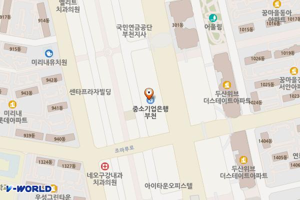신영빌딩 위치 지도 — 경기도 부천시 원미구 신흥로 167