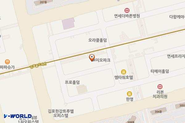 태경프라자 위치 지도 — 경기도 김포시 김포한강9로75번길 100