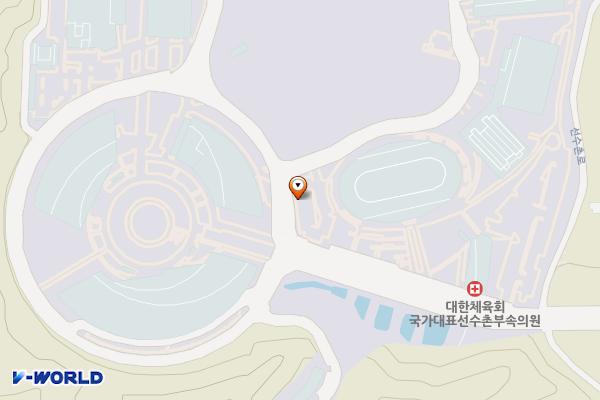 진천국가대표선수촌 오륜관 위치 지도 — 충청북도 진천군 광혜원면 선수촌로 105