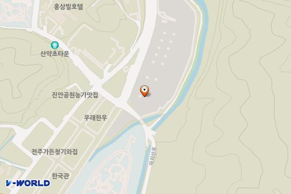 마이산 북부 주차장 (급) 위치 지도 — 전북특별자치도 진안군 진안읍 마이산로 127