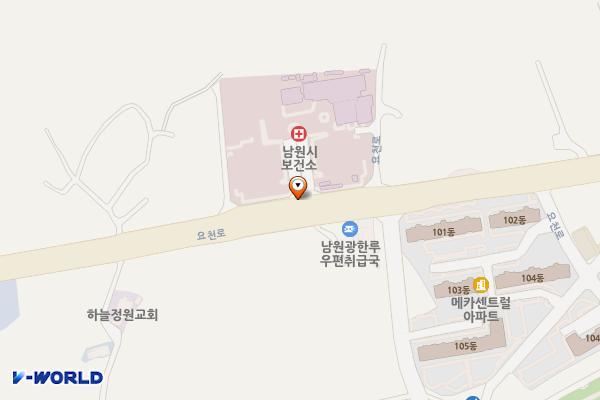 남원시평생학습관 (급) 위치 지도 — 전북특별자치도 남원시 요천로 1283