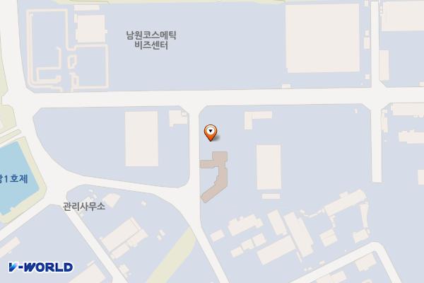 행복주택 주차장(신축) 위치 지도 — 전북특별자치도 남원시 노암동 872-1