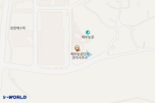 해보농공단지 공용주차장 (급) 위치 지도 — 전남광주통합특별시 함평군 해보면 용산리 1239-4