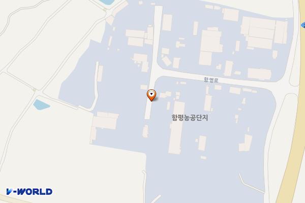 함평농공단지 공용주차장 (급) 위치 지도 — 전남광주통합특별시 함평군 함평읍 함영로 1685-35