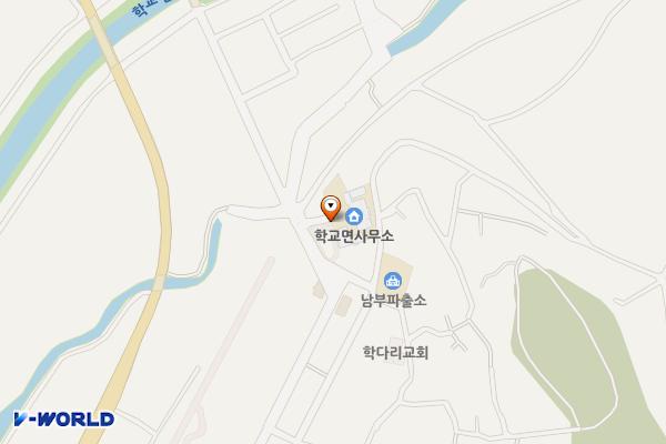 학교면사무소 위치 지도 — 전남광주통합특별시 함평군 학교면 학다리길 330