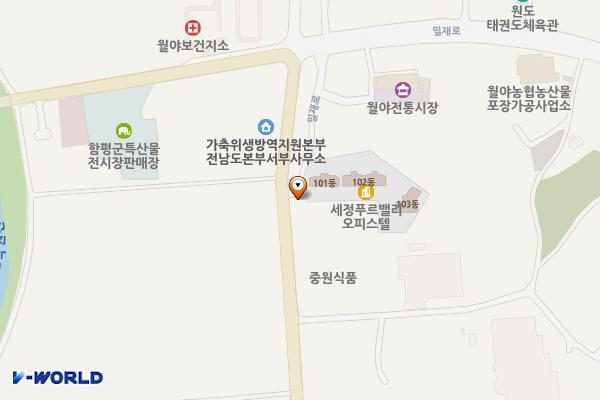 월야 달맞이문화센터 위치 지도 — 전남광주통합특별시 함평군 월야면 월야리 785-15