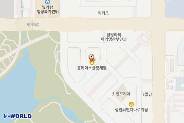 장원비씨엠(나주금화타워) 위치 지도 — 전남광주통합특별시 나주시 배멧2길 43