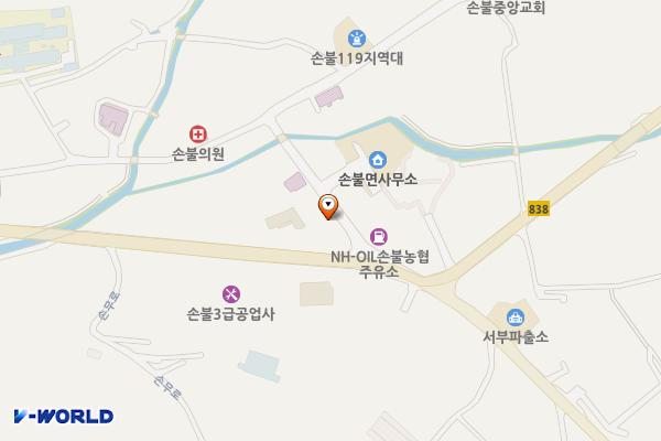 손불농업협동조합 위치 지도 — 전남광주통합특별시 함평군 손불면 손불중앙길 76-24