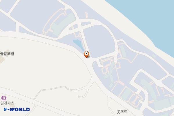 해양과학기술원동해연구소 (급) 위치 지도 — 경상북도 울진군 죽변면 해양과학길 48