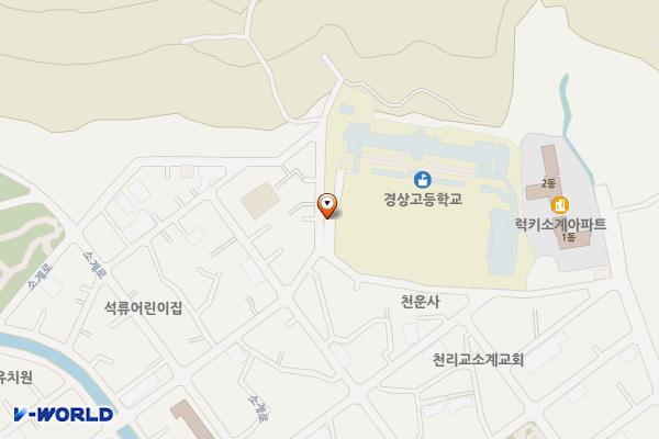 경상고등학교 위치 지도 — 경상남도 창원시 의창구 금강로379번길 46