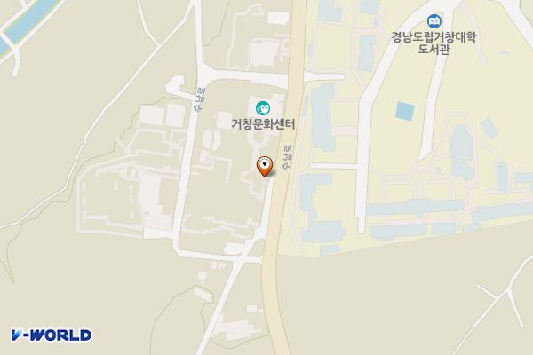 거창문화센터 (급) 위치 지도 — 경상남도 거창군 거창읍 수남로 2181