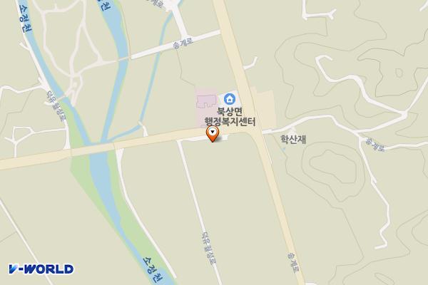 북상면 환승형 공영차고지 (급) 위치 지도 — 경상남도 거창군 북상면 갈계리 1488-2번지