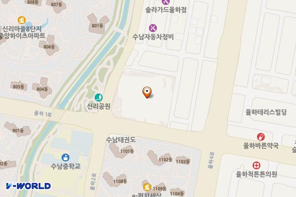 서부문화센터 위치 지도 — 경상남도 김해시 율하2로 210