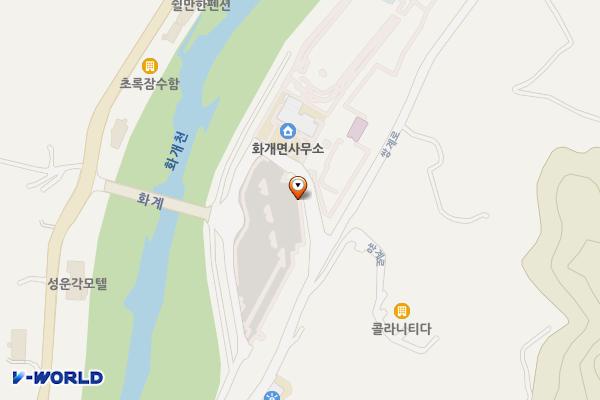 화개복합행정타운 (급) 위치 지도 — 경상남도 하동군 화개면 탑리 863-1