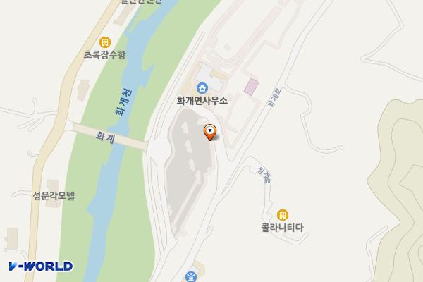 화개복합행정타운 위치 지도 — 경상남도 하동군 화개면 탑리 863-1
