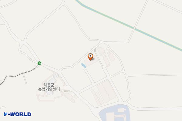하동군 농산물가공지원센터 위치 지도 — 경상남도 하동군 적량면 한옥정길 94