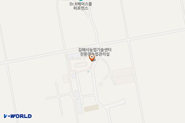 김해시농업기술센터 위치 지도 — 경상남도 김해시 전하로198번길 102