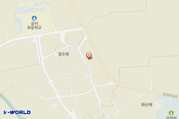 산청 금서면 화계마을 위치 지도 — 경상남도 산청군 금서면 화계리 185-32