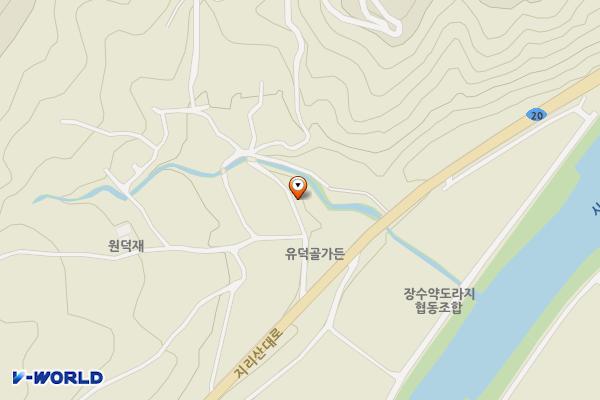 산청 시천면 점동마을 위치 지도 — 경상남도 산청군 시천면 외공리 156-2