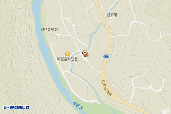 산청 시천면 삼당마을 위치 지도 — 경상남도 산청군 시천면 동당리 110-3