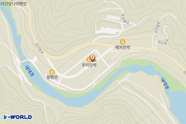 산청 시천면 예치마을 위치 지도 — 경상남도 산청군 시천면 내대리 1197