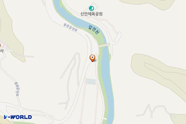 산청정궁도장 위치 지도 — 경상남도 산청군 신안면 중촌리 622-12