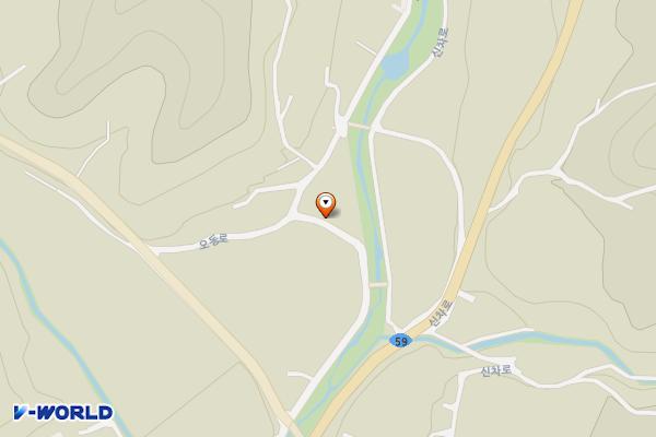 산청 오부면 삼거마을 위치 지도 — 경상남도 산청군 차황면 장박리 522-1