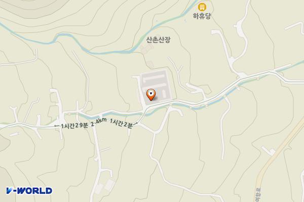 좌촌마을 공동주차장 (급) 위치 지도 — 경상남도 함안군 여항면 주서리 639